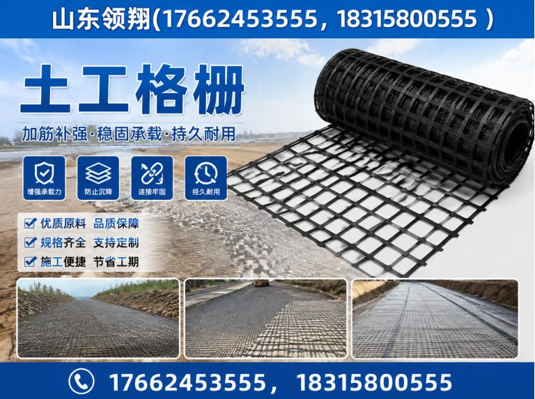 德宏土工格栅展示图
